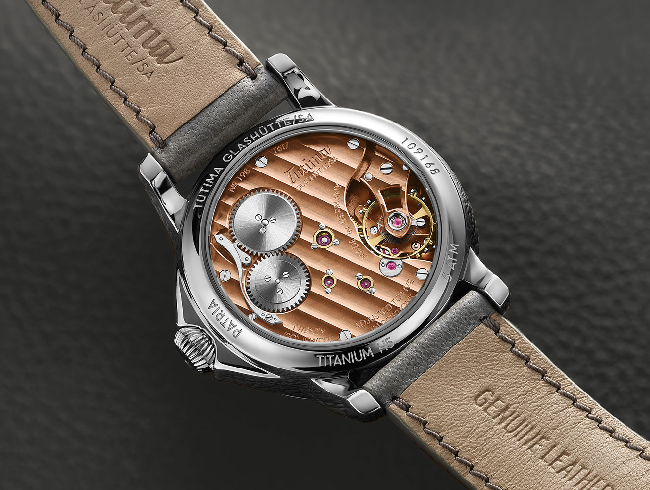 手巻きキャリバー「Tutima Cal.617」のイメージ画像